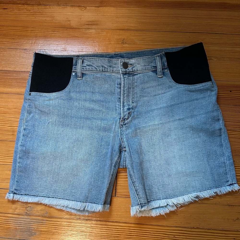 Nom Maternity Montauk Denim Short